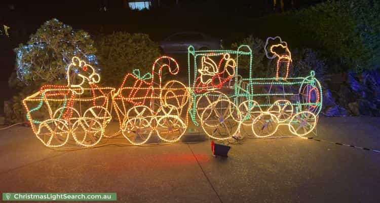 Christmas Light display at  Hull Place, Seven Hills