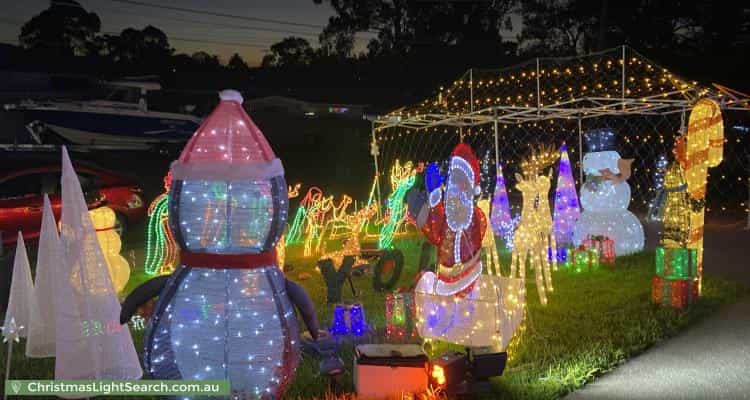 Christmas Light display at  Hull Place, Seven Hills