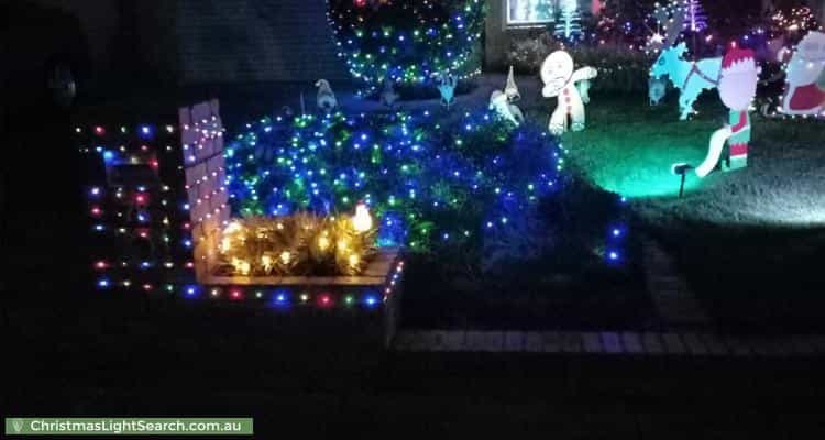 Christmas Light display at 78 Telopea Crescent, Mill Park