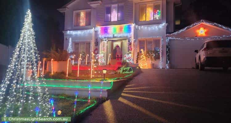 Christmas Light display at 6 Holmes Court, Flagstaff Hill