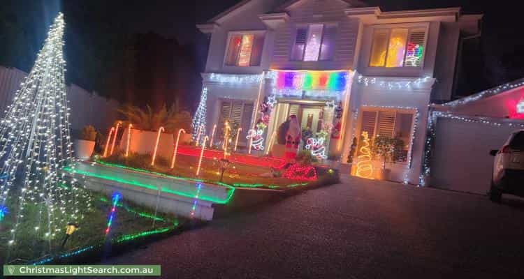 Christmas Light display at 6 Holmes Court, Flagstaff Hill