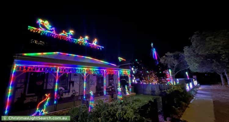 Christmas Light display at 29 Murray Street, Bayswater