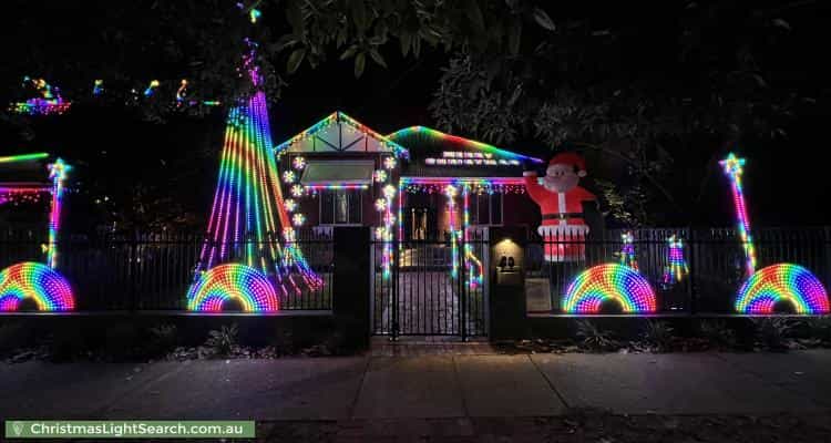 Christmas Light display at 29 Murray Street, Bayswater