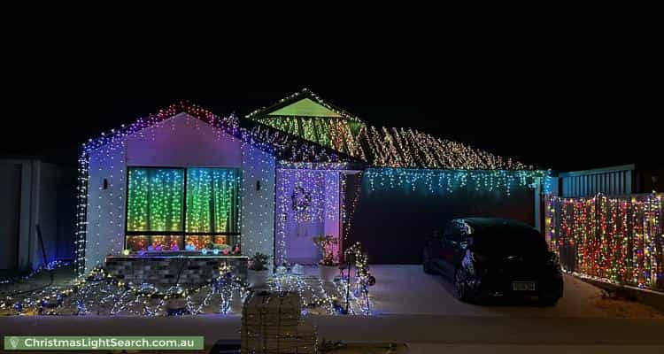 Christmas Light display at 31 Daffodil Way, Karnup