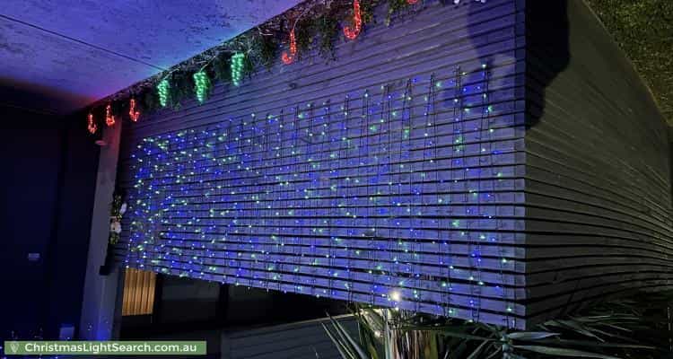 Christmas Light display at 175 David Drive, Sunshine West