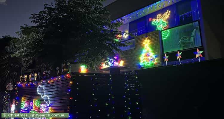 Christmas Light display at 175 David Drive, Sunshine West