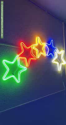 Christmas Light display at 175 David Drive, Sunshine West
