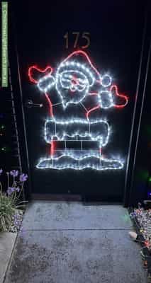 Christmas Light display at 175 David Drive, Sunshine West