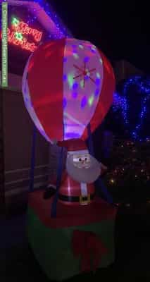 Christmas Light display at 5 Whitmont Court, Fulham Gardens