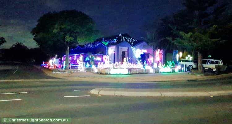 Christmas Light display at 62 Jamieson Way, Point Cook