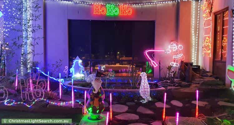 Christmas Light display at 62 Jamieson Way, Point Cook