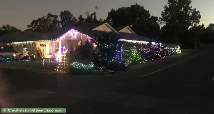 Christmas Light display at 6 Kenton Valley Road, Lobethal