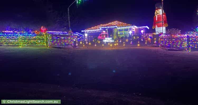 Christmas Light display at 29 Bald Spur Road, Kinglake Central