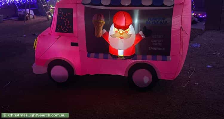 Christmas Light display at 29 Bald Spur Road, Kinglake Central