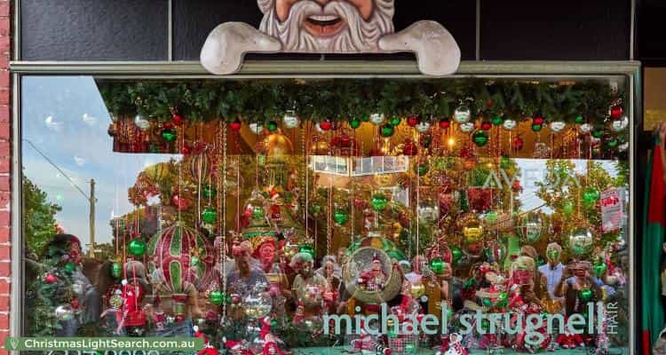 Christmas Light display at 88 Park Road, Middle Park