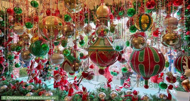 Christmas Light display at 88 Park Road, Middle Park