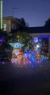 Christmas Light display at 27 Mariemont Avenue, Wantirna
