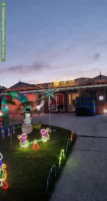 Christmas Light display at 9 Thom Road, Lang Lang