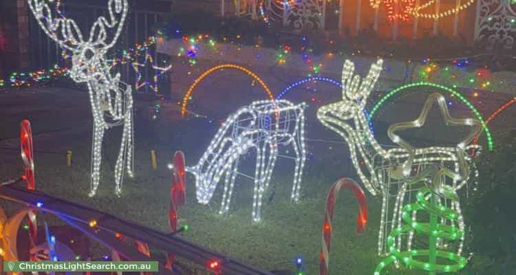 Christmas Light display at  Kemp Street, Mortdale
