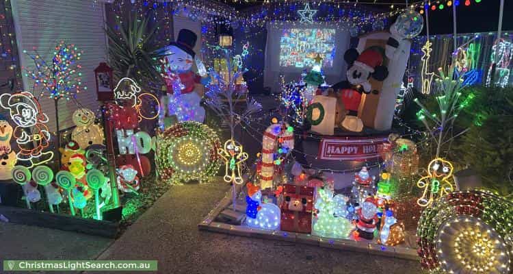 Christmas Light display at 1 Wilson Crescent, Hoppers Crossing