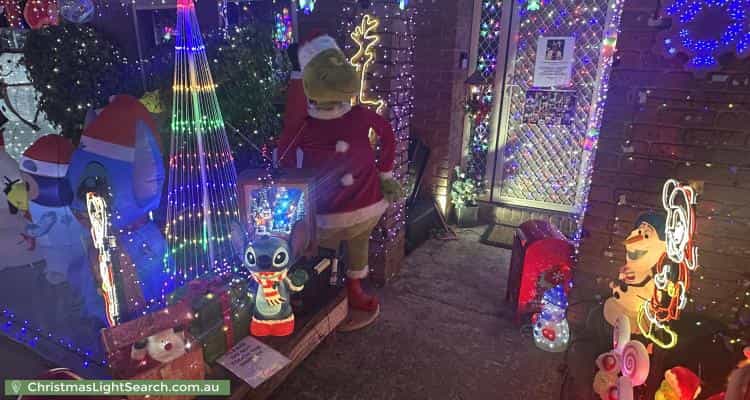 Christmas Light display at 1 Wilson Crescent, Hoppers Crossing