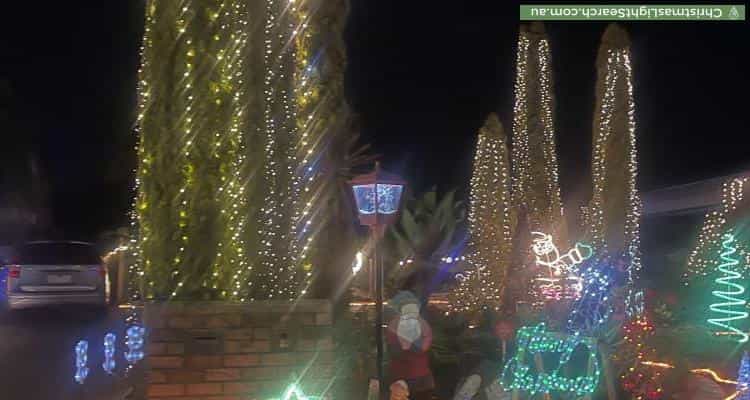 Christmas Light display at 3 Paulo Street, Tarneit