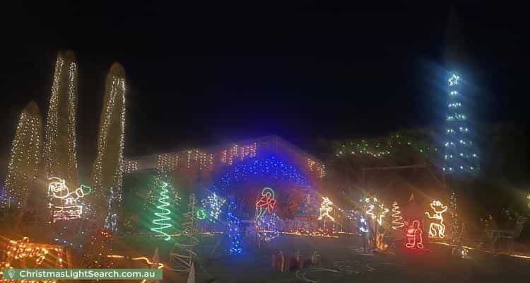 Christmas Light display at 3 Paulo Street, Tarneit