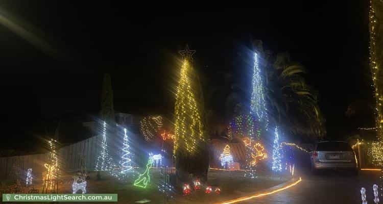 Christmas Light display at 3 Paulo Street, Tarneit