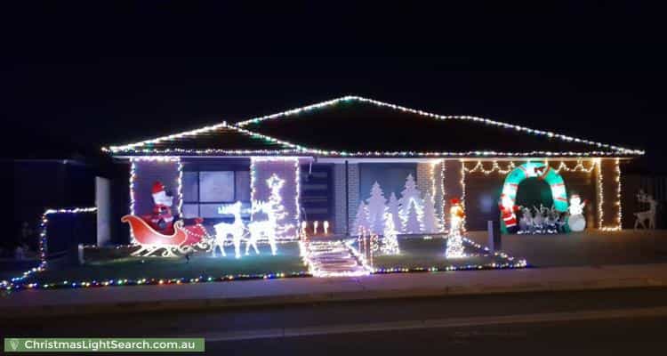 Christmas Light display at 31 Broster Road, Angle Vale