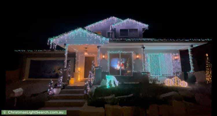 Christmas Light display at 31 Outback Court, Doreen