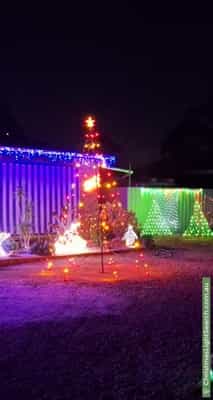 Christmas Light display at 19 Doongara Crescent, Munno Para