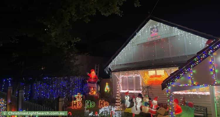 Christmas Light display at 8 Laing Street, Mont Albert