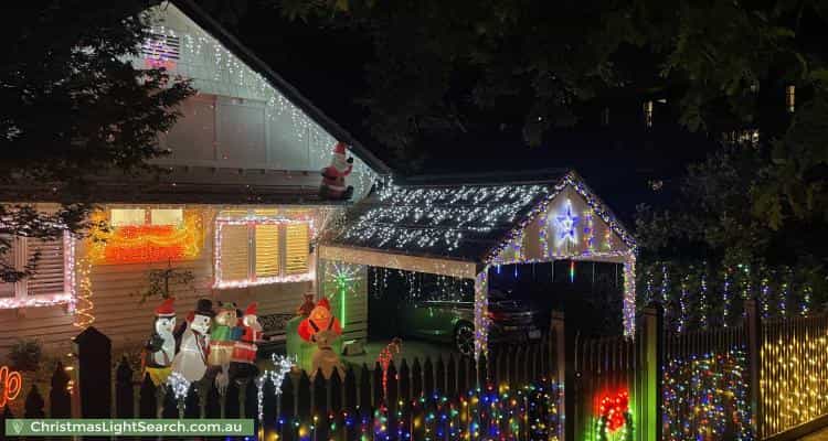 Christmas Light display at 8 Laing Street, Mont Albert