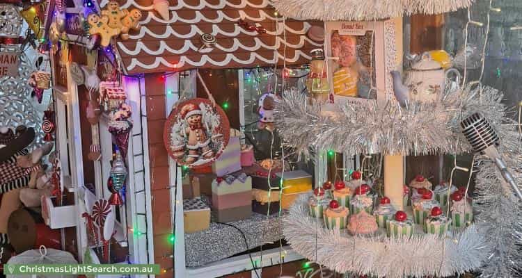 Christmas Light display at 23 Grandview Rise, Korumburra