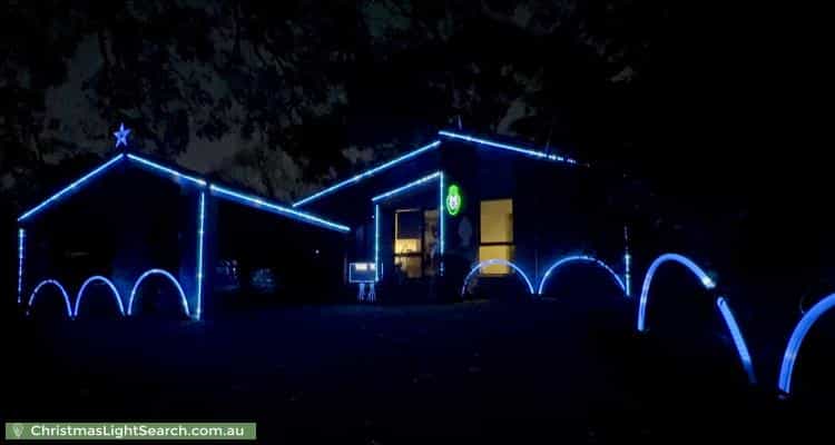 Christmas Light display at 2 Colbury Road, Bayswater North