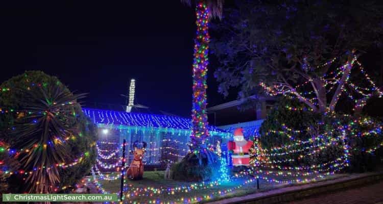 Christmas Light display at 45 Glenthorn Crescent, O'Halloran Hill