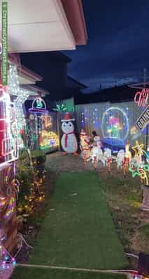 Christmas Light display at 7 Farr Court, Daisy Hill