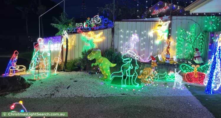 Christmas Light display at 7 Farr Court, Daisy Hill