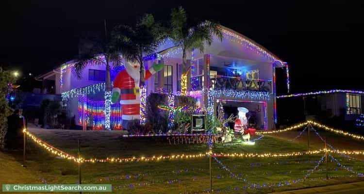Christmas Light display at 9 Coolibah Street, Taranganba