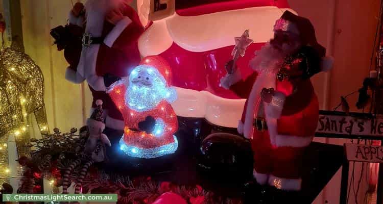 Christmas Light display at 23 Grandview Rise, Korumburra