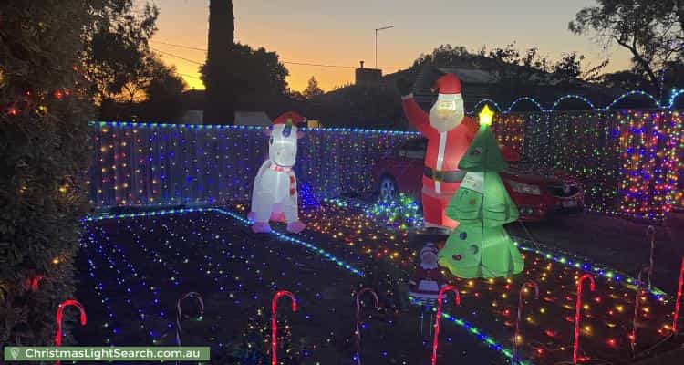 Christmas Light display at 35 Hutton Avenue, Ferntree Gully