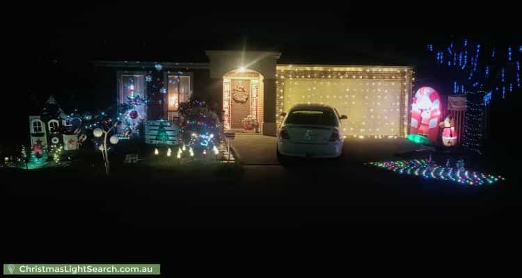 Christmas Light display at  Oliver Place, Point Cook