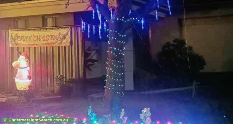 Christmas Light display at  Oliver Place, Point Cook