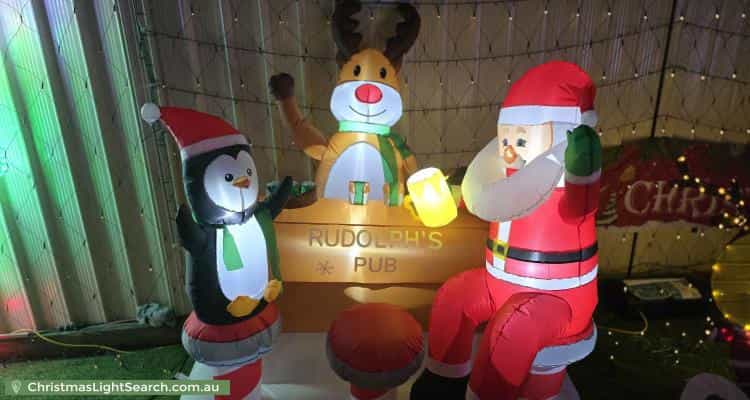 Christmas Light display at 31 Coghlan Crescent, Doonside