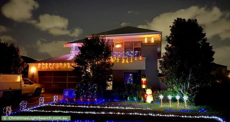 Christmas Light display at 17 Morey Crescent, Bayswater