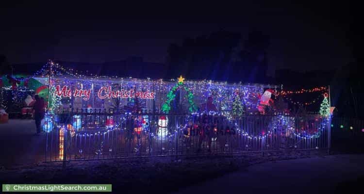 Christmas Light display at  Lalor Road, Kenwick