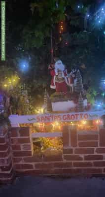 Christmas Light display at  Nanson Street, Wembley