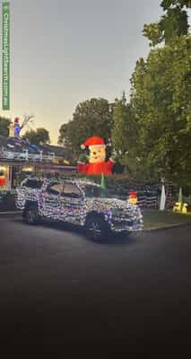 Christmas Light display at 25 Scott Street, Canterbury