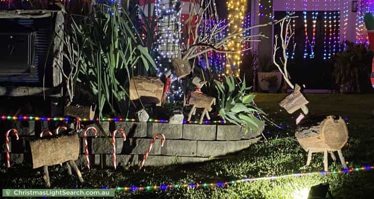 Christmas Light display at 9 Coolibah Street, Taranganba