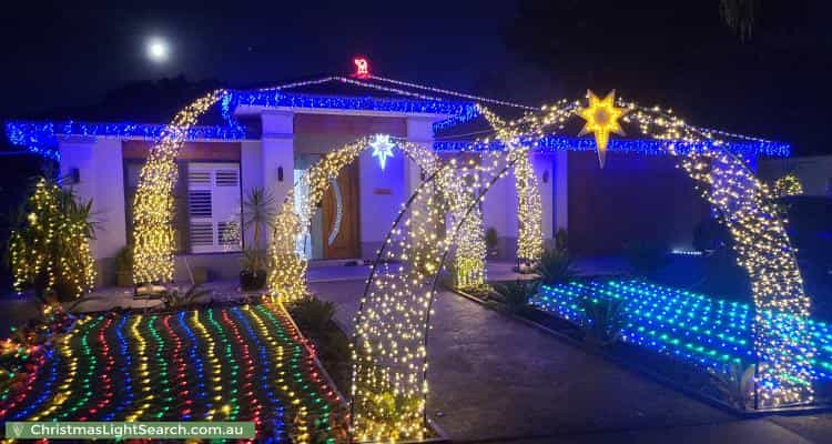 Christmas Light display at 15 McBryde Crescent, Wanniassa